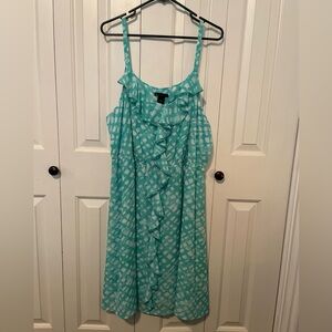 Lane Bryant Ruffle Dress - Size 22/24 - Like New